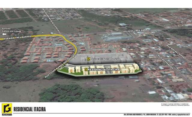 Residencial Itacira ter&aacute; apartamentos com subs&iacute;dios de at&eacute; R$ 37.600,00