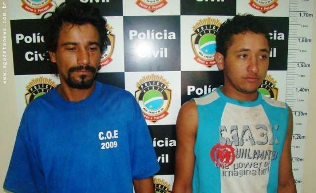 Dois homens s&atilde;o presos ap&oacute;s tentarem furtar com&eacute;rcio em Amambai