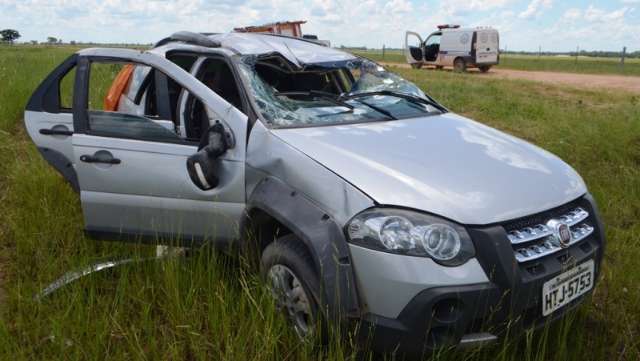 Menina de quatro anos morre ap&oacute;s ve&iacute;culo capotar na MS-423