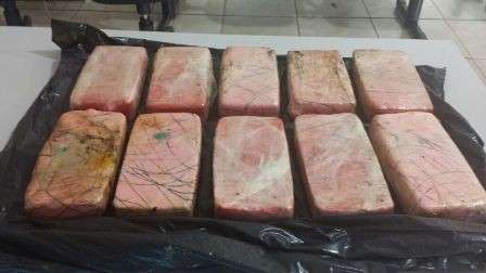 PMR apreende 11 quilos de coca&iacute;na na MS 164 avaliados em R$ 100 mil