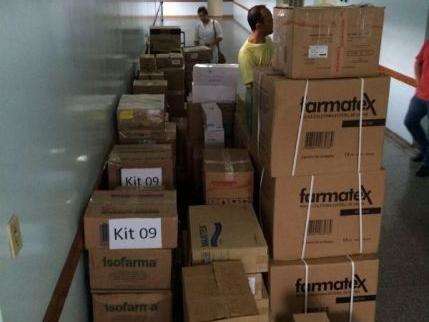 Hospital recebe doa&ccedil;&atilde;o de R$ 82 mil em medicamentos do Governo do Estado