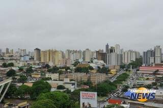 Dias chuvosos em Campo Grande devem continuar ocorrendo até o final de semana. (Foto:Arquivo Campo Grande News)