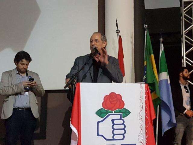 Primeiro candidato a vir a MS, Ciro tem agenda de 4 horas na Capital hoje