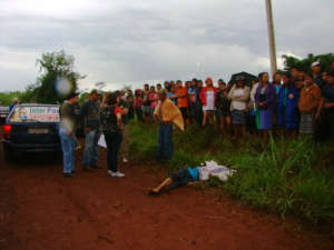  Em Dourados, ind&iacute;gena &eacute; morto a facadas e pauladas na aldeia Boror&oacute; 