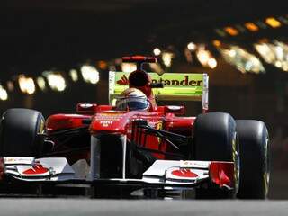 Espanhol cravou 1m14s433 e ficou à frente de Jenson Button. (Foto: Reuters)