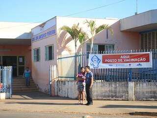 Posto de saúde do Bairro Tiradentes, em Campo Grande. (Foto: Marina Pacheco/Arquivo).