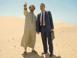 No drama &quot;Negócio das Arábias&quot; Tom Hanks vive um empresário falido. (Foto: Divulgação) 
