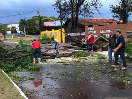 União reconhece emergência em município atingido por vendaval em MS
