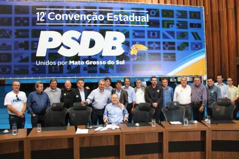 PSDB quer aproveitar “onda boa” e dobrar número de prefeitos em MS