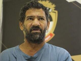 Luiz Alves Martins Filho, o Nando, no dia em que foi preso. (Foto: Arquivo/Campo Grande News)

