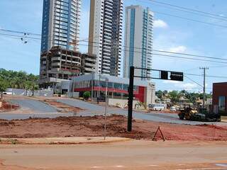 Nova rua vai cortar a Paulo Coelho Machado e a Afonso Pena(Foto: Pedro Peralta)