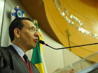Novo Procurador-Geral de Justiça, Paulo dos Passos promete empenho para combater a corrupção (Foto: Alcides Neto)