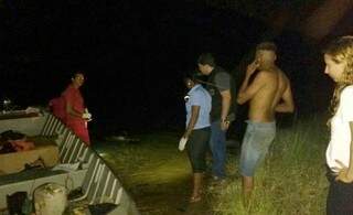 Corpo de jovem foi encontrado quase quatro horas depois do afogamento, no rio Paraná. (Foto: JP News)