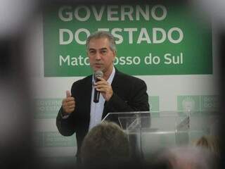 Governador do Estado, Reinaldo Azambuja (PSDB). (Foto: Marcos Ermínio/Arquivo).