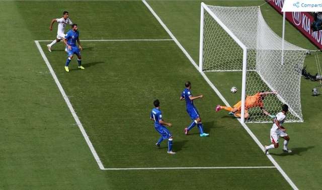 Costa Rica supreende de novo, vence It&aacute;lia e elimina Inglaterra
