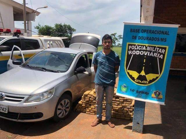 Traficante diz que receberia R$ 18 mil por transporte de 161 quilos de maconha