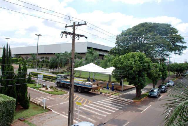  Sesi inicia montagem de estrutura para p&uacute;blico e atletas da Volta das Na&ccedil;&otilde;es