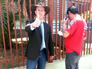 Candidato do PRTB se diz grato pelo desempenho que obtiver nas urnas