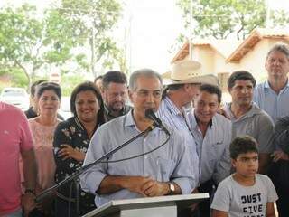 Governador do Estado, Reinaldo Azambuja, PSDB.
 (Foto: Paulo Francis/Arquivo).