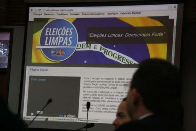 Den&uacute;ncias eleitorais poder&atilde;o ser feitas &agrave; OAB em site e por WhatsApp
