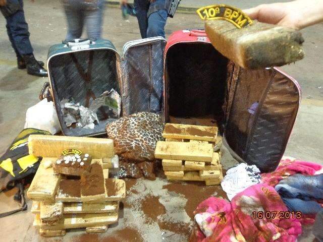 Em 2 dias, 132 quilos de maconha s&atilde;o apreendidos na rodovi&aacute;ria da Capital