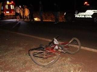 Condutor atropela e mata ciclista na MS-386 e foge sem prestar socorro 