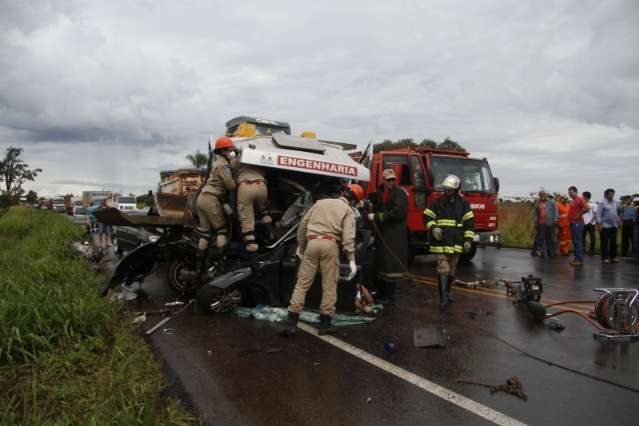 Alta velocidade e aquaplanagem causaram trag&eacute;dia na 163, diz Pol&iacute;cia