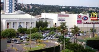 Estacionamento do Shopping Campo Grande (Foto: Arquivo)