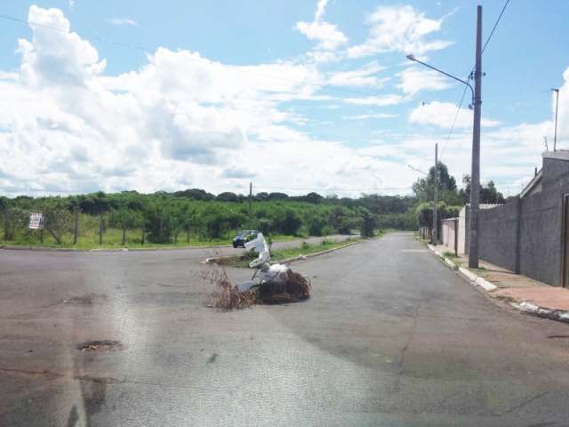 Moradores improvisam sinaliza&ccedil;&atilde;o para alertar motoristas sobre buracos em vias