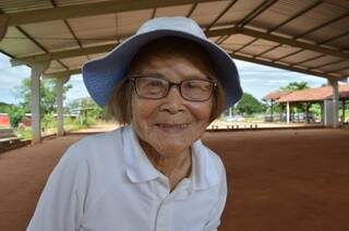 Dona Matsuko, senhorinha japonesa que tem tanta energia quanto brilho nos olhos. (Foto: Paula Maciulevicius)