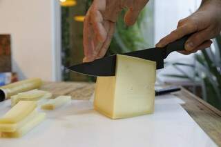 O queijo foi o grande ingrediente da noite, aparecendo em todos os pratos, do principal a sobremesa (Foto: Gerson Walber)