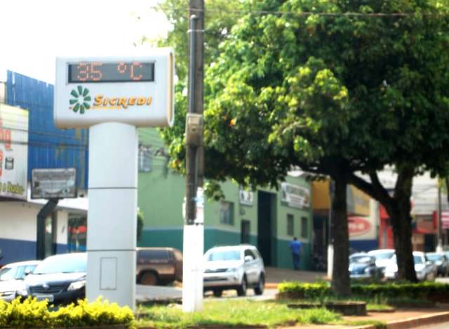 Sem chuva, sensa&ccedil;&atilde;o t&eacute;rmica chega aos 39 graus e Embrapa emite alerta