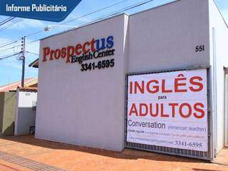 Prospectus English Center fica na Rua do Bolívar, 551 - Vilas Boas - quase esquina com Bom Pastor. Foto Marcos Ermínio