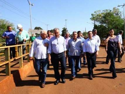 De volta das férias, governador inaugura obras em Maracaju