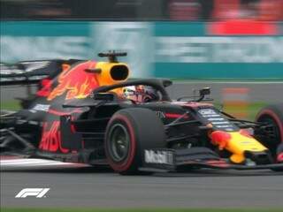 Max Verstappen conquistou pole position em prova no México. 