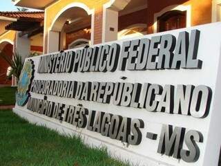 Sede do MPF em Três Lagoas, que já fechou três acordos com prefeituras para contratação de médicos via concurso. (Foto: MPF/Divulgação)