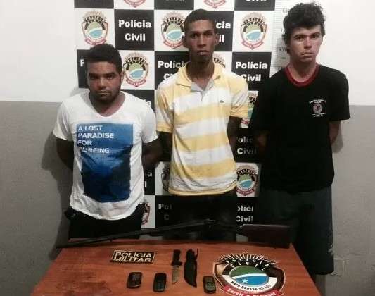 Trio &eacute; preso suspeito de matar homem de 52 anos para roubar resid&ecirc;ncia