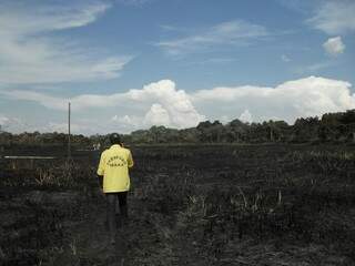  Inc&ecirc;ndio destr&oacute;i cerca de 30 km quadrados de fazenda em Corumb&aacute;