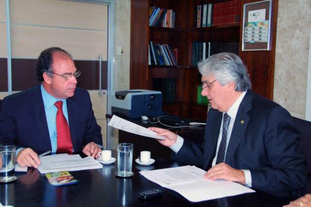  Delc&iacute;dio pede a ministro FAEMS na Sudeco e mais recursos para MS