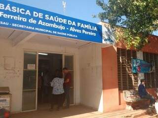 Unidade Básica de Saúde Familiar do Alves Pereira,
que vai passar por reforma. (Foto: Mayara Bueno).