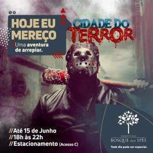 Cidade do terror chega ao Bosque dos Ipês testando os limites do medo