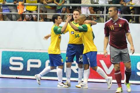 Na Seleção Brasileira, jogador do MS vence torneio continental de futsal