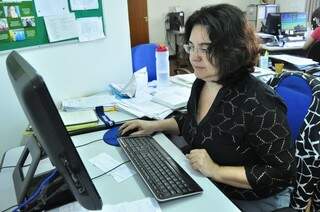 A chefe da Gerência Regional do Trabalho em Dourados, Auzenir Caetano; sociedade não enxerga trabalho infantil (Foto: Eliel Oliveira)