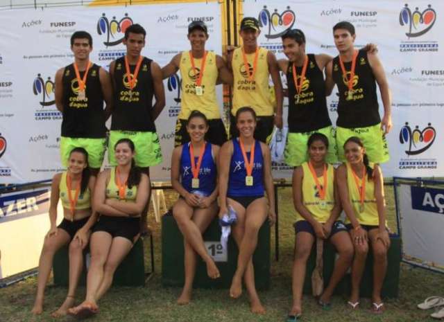 Duplas de Goi&aacute;s, Tr&ecirc;s Lagoas e Campo Grande levam 1&ordm; lugar em circuito