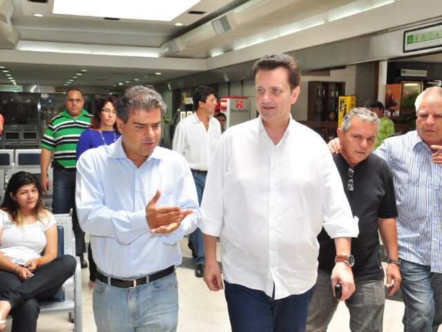  Nelsinho e prefeito de S&atilde;o Paulo visitam Orla Morena e percorrem obras 
