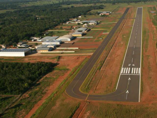  Governador e Prefeito entregam obra de reforma do aeroporto Santa Maria 
