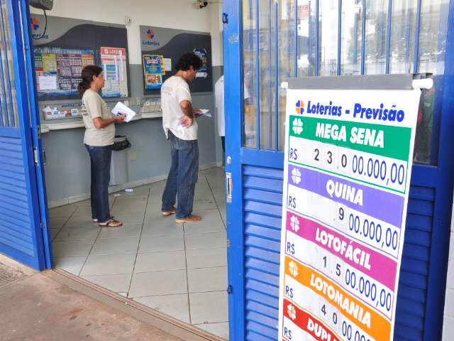  Pr&ecirc;mio de R$ 2,5 milh&otilde;es da Quina sai para apostador em Campo Grande