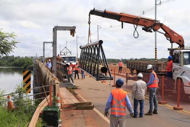 MSG&Aacute;S inicia obra em ponte para levar g&aacute;s natural at&eacute; a Eldorado