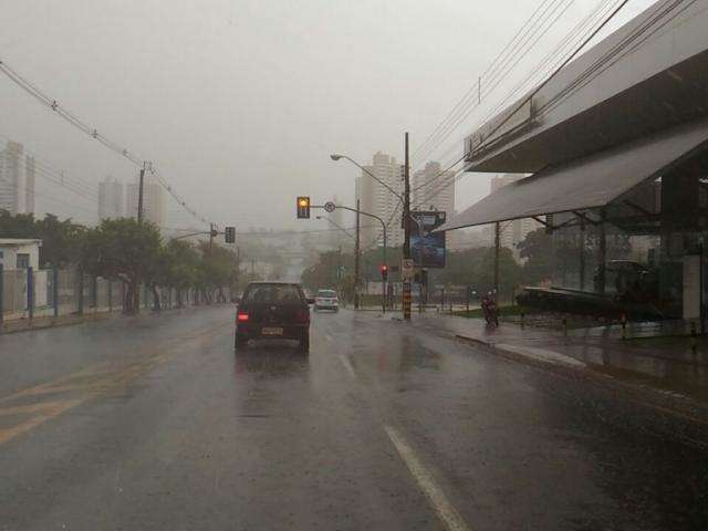 Chuva gera alerta de perigo durante os primeiros dias do ano em MS