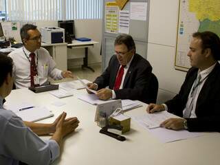 Giroto recebeu sinal positivo quanto a investimentos no Estado durante reunião na Sudeco (Foto: Divulgação)